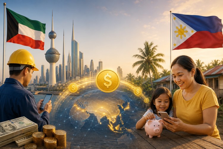 286.1 مليون دولار تحويلات الفلبينيين من الكويت