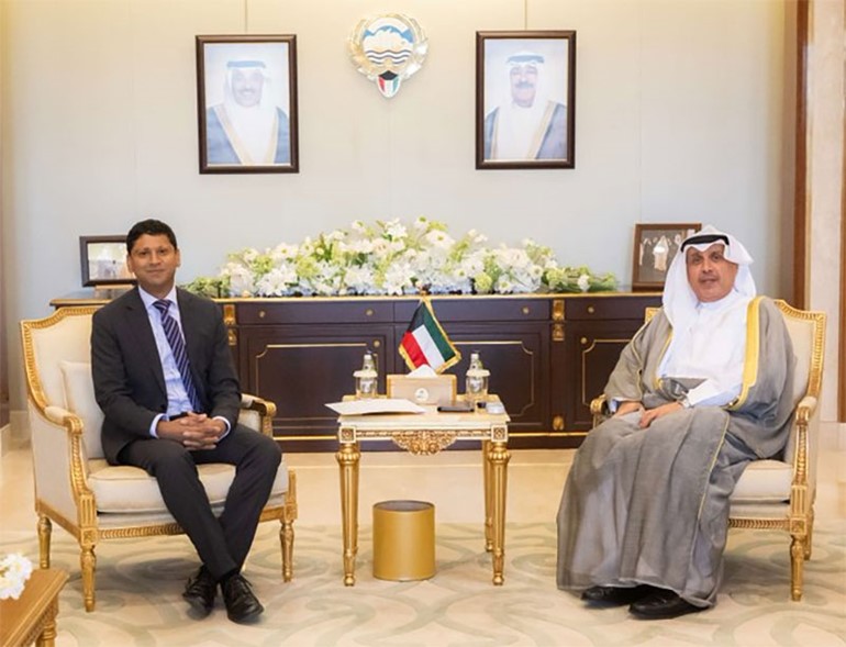 صاحب السمو تسلم رسالة خطية من رئيس وزراء المملكة المتحدة تناولت القضايا المشتركة وآخر المستجدات الإقليمية والدولية