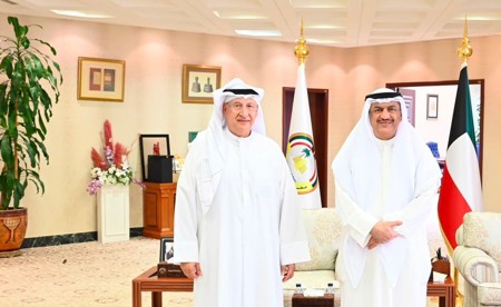 محافظ الجهراء استقبل ممثل هيئة الرياضة في مجلس المحافظة