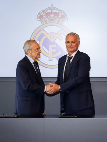 ريال مدريد يقدم رسمياً مدربه الجديد جوزيه مورينيو