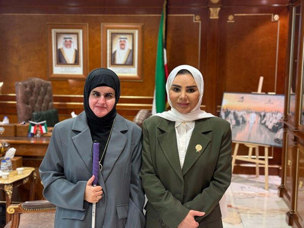 الحويلة: اختيار وعد العازمي في لجنة الشباب بالاتحاد العالمي للمكفوفين يعكس قدرة الشباب الكويتي