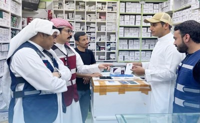 ضبط مخالفات في جولة على عدد من المحال والمنشآت التجارية في الجليب وإحالتها إلى النيابة