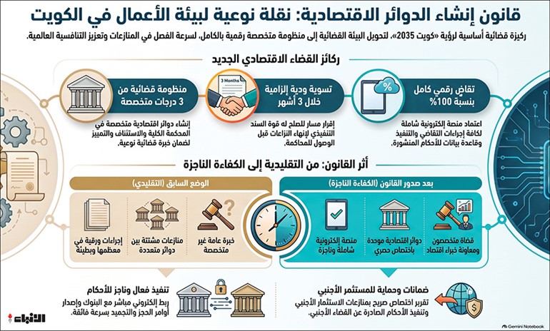 الدوائر الاقتصادية نقلة جوهرية