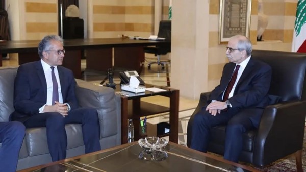 رئيس مجلس الوزراء اللبناني نواف سلام يستقبل المدير العام لمنظمة الأمم المتحدة للتربية والعلم والثقافة (يونسكو) د.خالد العناني