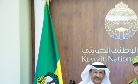 وكيل الحرس الوطني استقبل ناصر سالمين
