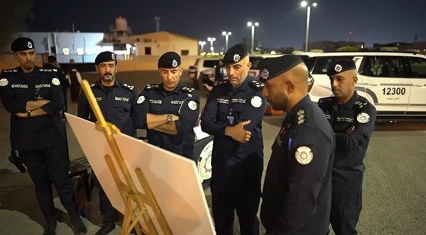 مديرية أمن محافظة الفروانية ‏تنفذ حملة أمنية في منطقة الرقعي وتضبط 36 متهماً ومخالفاً