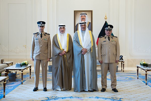 ولي العهد استقبل النائب الأول والوكيلين المساعدين بوزارة الداخلية بمناسبة تعيينهما في منصبيهما الجديدين