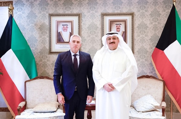وزير الصحة بحث مع السفير اللبناني سبل تعزيز التعاون بالمجال الصحي