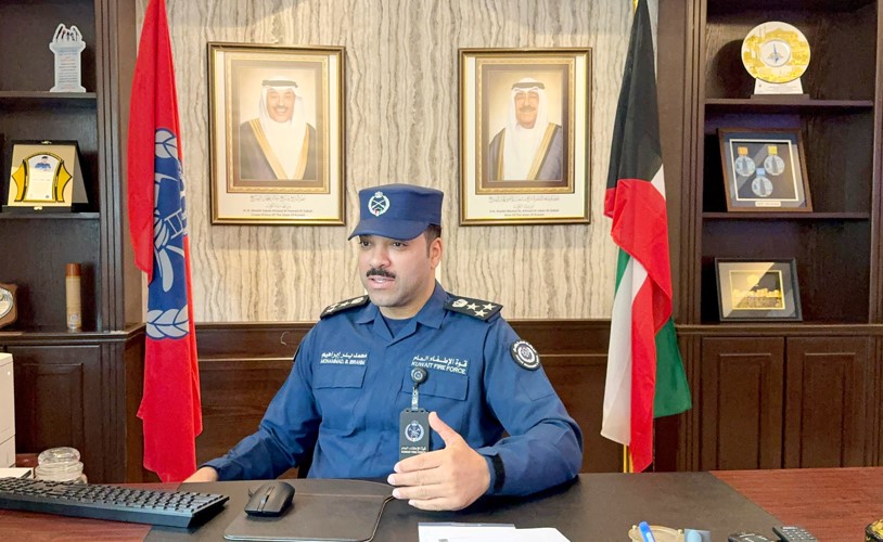 1622 حريقا خلال الأشهر الستة الأولى من 2026