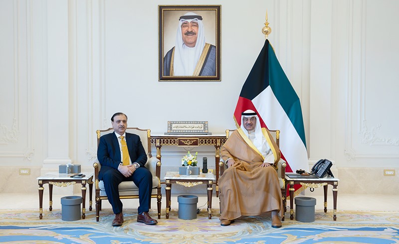 ولي العهد استقبل مستشار الأمن القومي ومدير عام الاستخبارات المشتركة الباكستاني