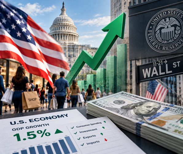 الاقتصاد الأميركي ينمو 1.5% في الربع الثاني