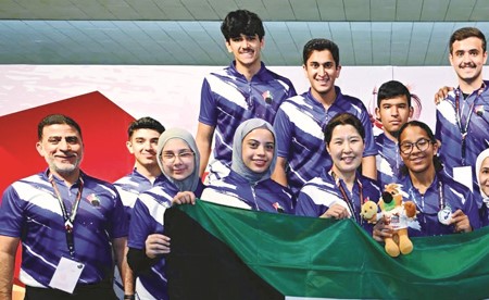 «البولينغ» يتألق في بطولة آسيا للناشئين
