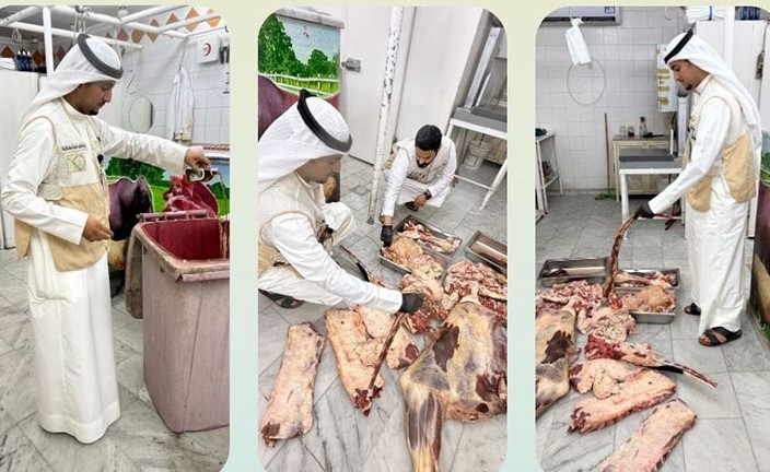 الغذاء ضبط منشأة تتداول أغذية فاسدة وتسيح لحوما مجمدة لبيعها كطازجة في العاصمة
