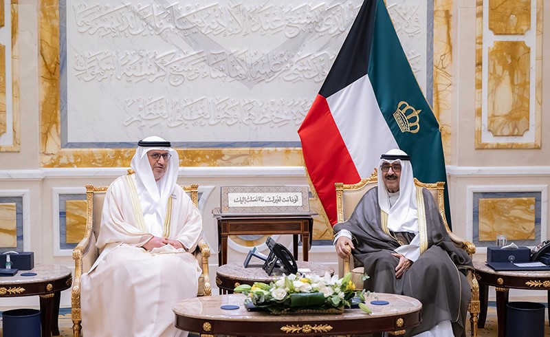 الأمير تسلم رسالة خطية من رئيس دولة الإمارات لحضور مؤتمر الأمم المتحدة للمياه 2026 ديسمبر المقبل