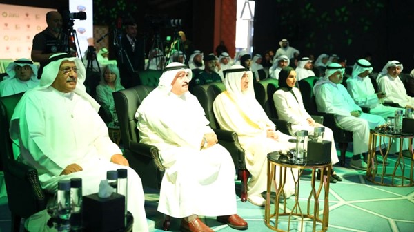 مشاركة وزراء الداخلية والعدل والشؤون الاجتماعية والصحة ونائب الرئيس التنفيذي لمجموعة بيت التمويل الكويتي للتكنولوجيا والعمليات هيثم التركيت في حفل ختام الحفلة