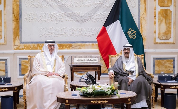 صاحب السمو يتسلم رسالة خطية من رئيس دولة الإمارات لحضور مؤتمر الأمم المتحدة للمياه 2026 ديسمبر المقبل