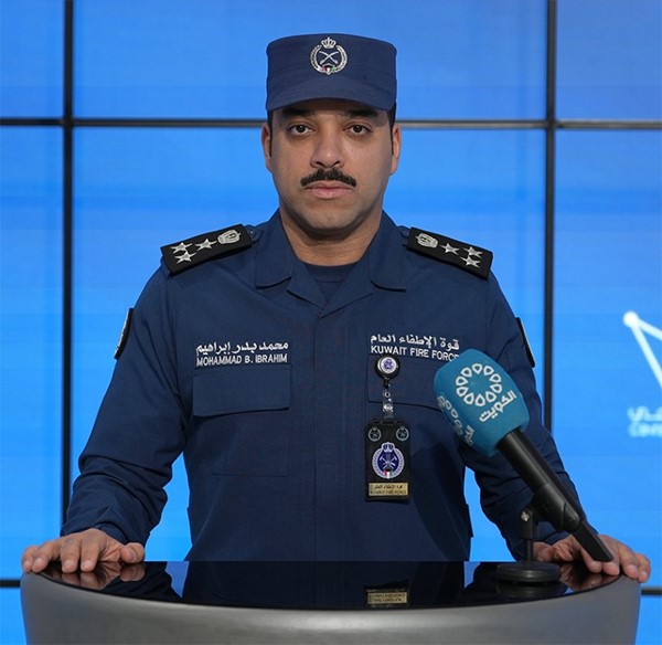 «الإطفاء» السيطرة على حريق في مجمع سكني استهدف بمسيرة معادية ولا إصابات بشرية