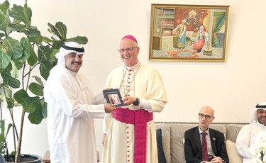 السفير البابوي رغبة مشتركة بين الكويت والكرسي الرسولي في دعم السلام والحرية الدينية