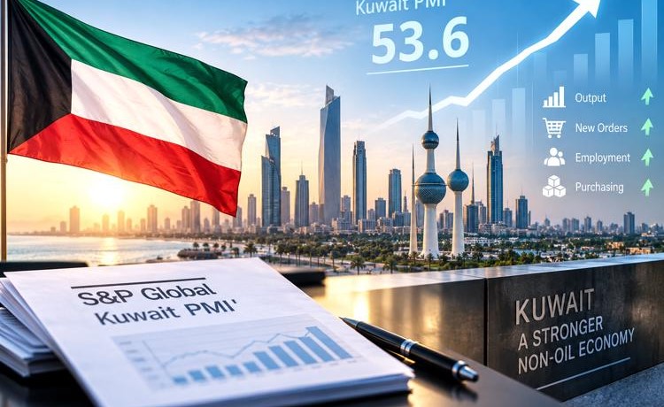 S&P تعافي القطاع الخاص غير النفطي في الكويت يكتسب زخما قويا خلال أغسطس