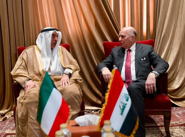 نائب وزير الخارجية يبحث مع وزير الخارجية العراقي العلاقات الثنائية والمستجدات الإقليمية