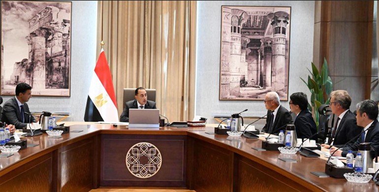 د.مصطفى مدبولي رئيس مجلس الوزراء خلال الاجتماع