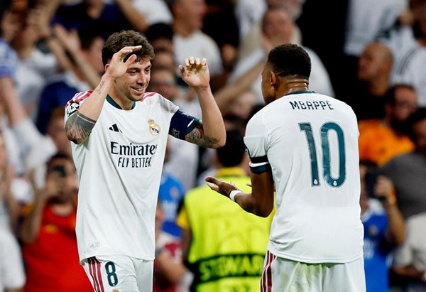 مدريد يهزم الإنتر في الجولة الافتتاحية لدوري أبطال أوروبا