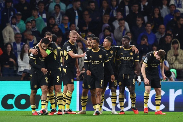 دوري أبطال أوروبا .. هالاند يقود مانشستر سيتي للفوز على بورتو بثنائية