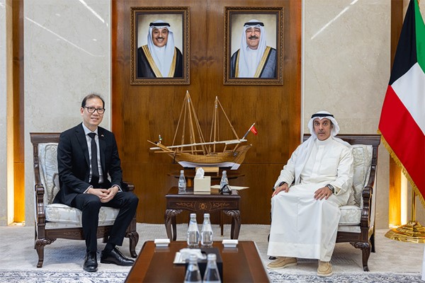نائب وزير الخارجية يستقبل سفيري تنزانيا وتايلند بمناسبة انتهاء فترة عملهما