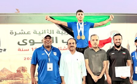 «ناشئو القوى» يحققون ذهبية وفضية في «العربية»