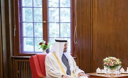 رئيسا الإمارات وألمانيا يبحثان دفع مسار السلام الشامل والدائم في الشرق الأوسط سبيلاً لتعزيز الأمن والاستقرار الإقليميين