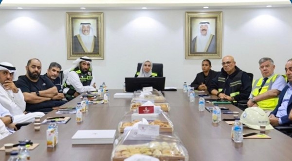 وكيلة الأشغال تفقدت مشروع طرق وتقاطعات مطار «T2»