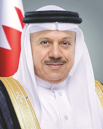 وزير الخارجية البحريني  د. عبد اللطيف الزياني