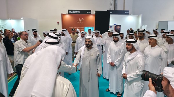 نائب رئيس الإمارات زار جناح الكويت في معرض «سوق السفر العربي» بدبي