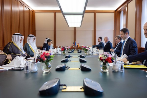 وزير الخارجية ونظيره الألماني: تكثيف التنسيق بين البلدين على الأصعدة كافة وتعزيز التعاون الثنائي بمختلف المجالات