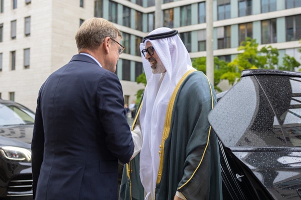 وزير الخارجية ونظيره الألماني: تكثيف التنسيق بين البلدين على الأصعدة كافة وتعزيز التعاون الثنائي بمختلف المجالات
