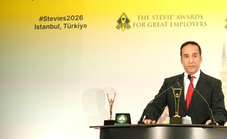 «Ooredoo الكويت» تتوج بست جوائز® Stevie