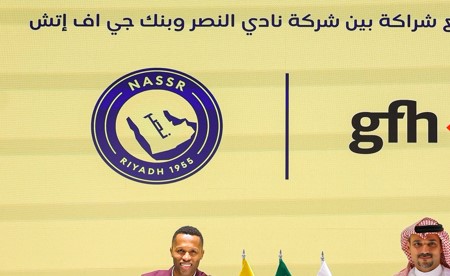 بنك جي إف إتش يبرم شراكة مع نادي النصر السعودي