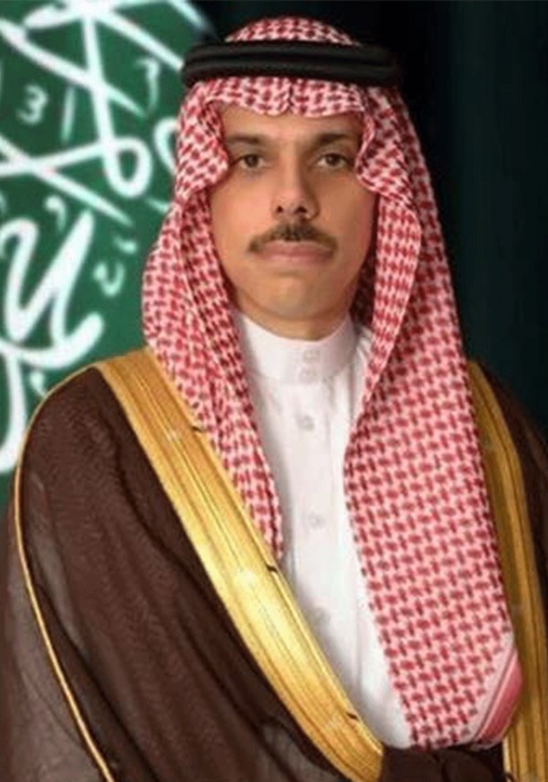 وزير الخارجية السعودي الأمير فيصل بن فرحان 