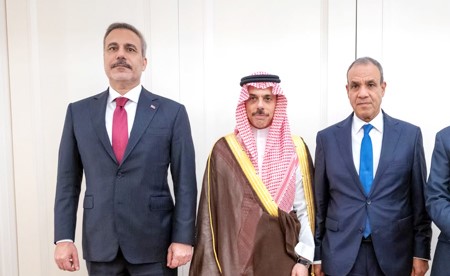 السعودية ومصر وباكستان وتركيا تؤكد أهمية ضمان حرية الملاحة الكاملة في المنطقة