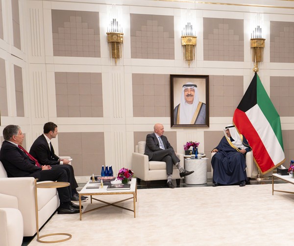 ممثل صاحب السمو الأمير يستقبل الرئيس التنفيذي لشركة غولدمان ساكس