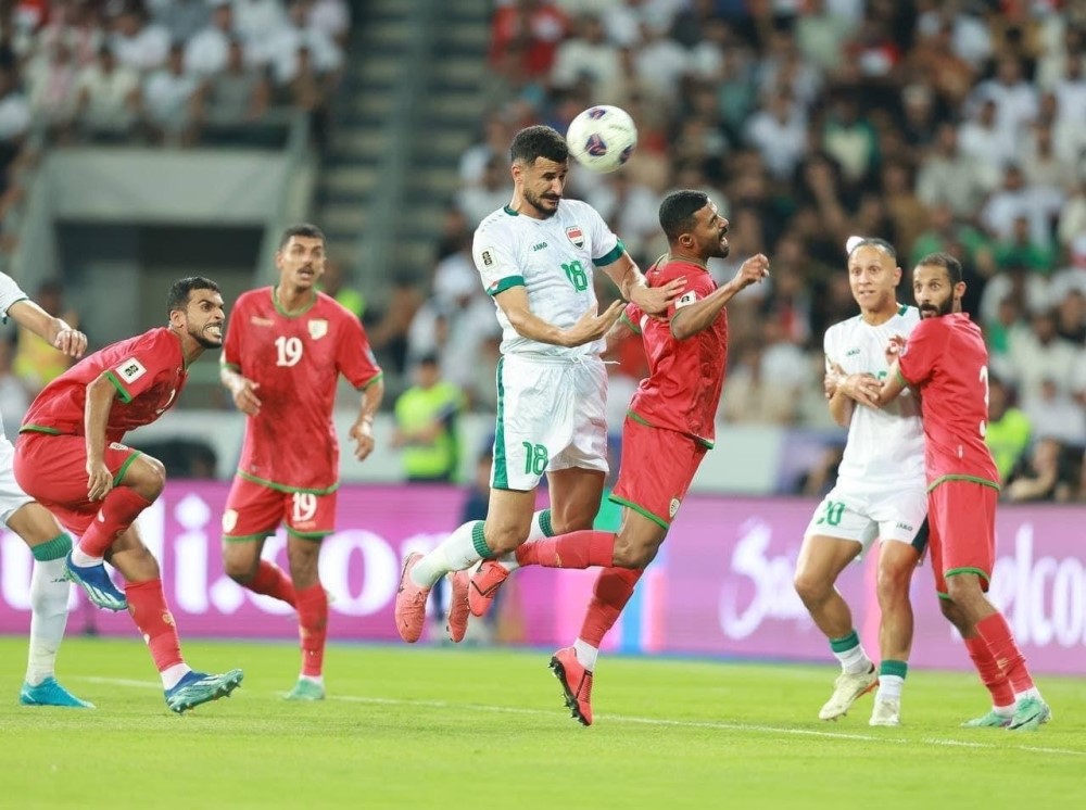 تعادل عمان والعراق في افتتاح منافسات خليجي 27