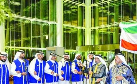 «الجهراء الشعبية» تحتفي باليوم الوطني السعودي