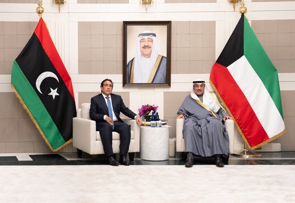 ممثل صاحب السمو سمو ولي العهد يستقبل رئيس المجلس الرئاسي الليبي