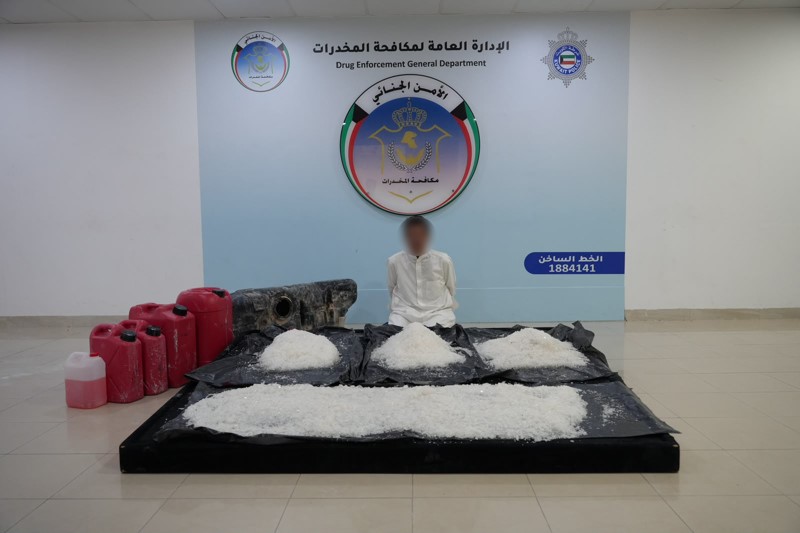 إحباط تهريب 47 كيلوغرام «شبو» و45 ليتراً من سائل الشبو الخام عبر منفذ العبدلي