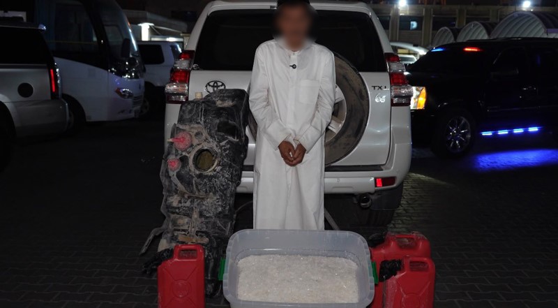 إحباط تهريب 47 كيلوغرام «شبو» و45 ليتراً من سائل الشبو الخام عبر منفذ العبدلي
