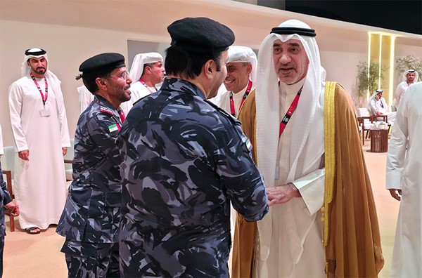 النائب الأول يشارك بمؤتمر الأمم المتحدة لمنع الجريمة في أبوظبي