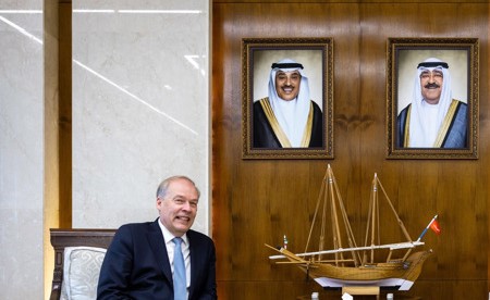 المشعان يبحث تعزيز العلاقات الثنائية مع وكيل وزارة «التجارة الدولية» في فنلندا