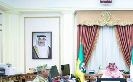 نائب رئيس الحرس الوطني بحث الاستعدادات للموسم التدريبي وجاهزية الوحدات