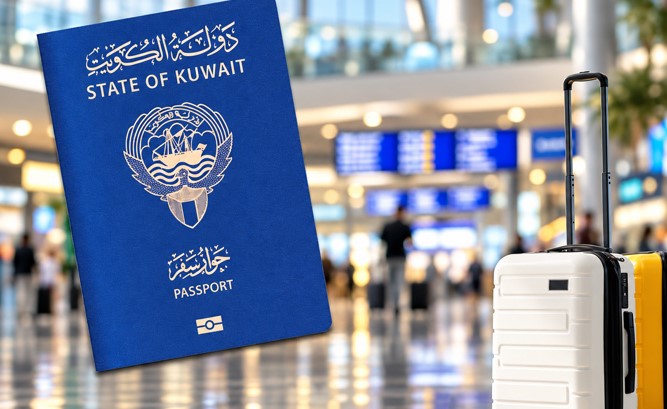 جواز السفر الكويتي يدخل 97 دولة بلا تأشيرة