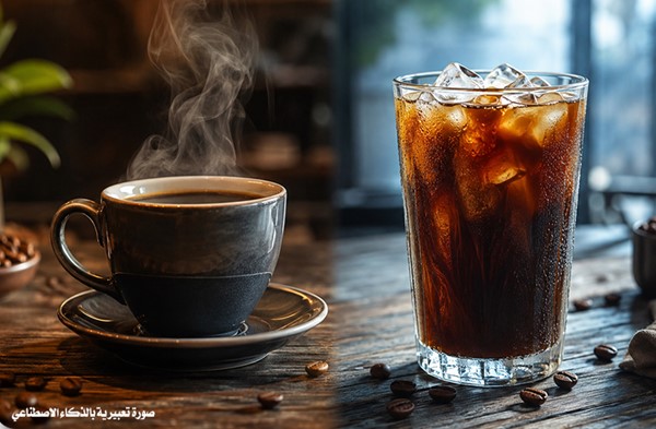 الساخنة أم الباردة؟...هذا ما يحدد كمية الكافيين في فنجان القهوة